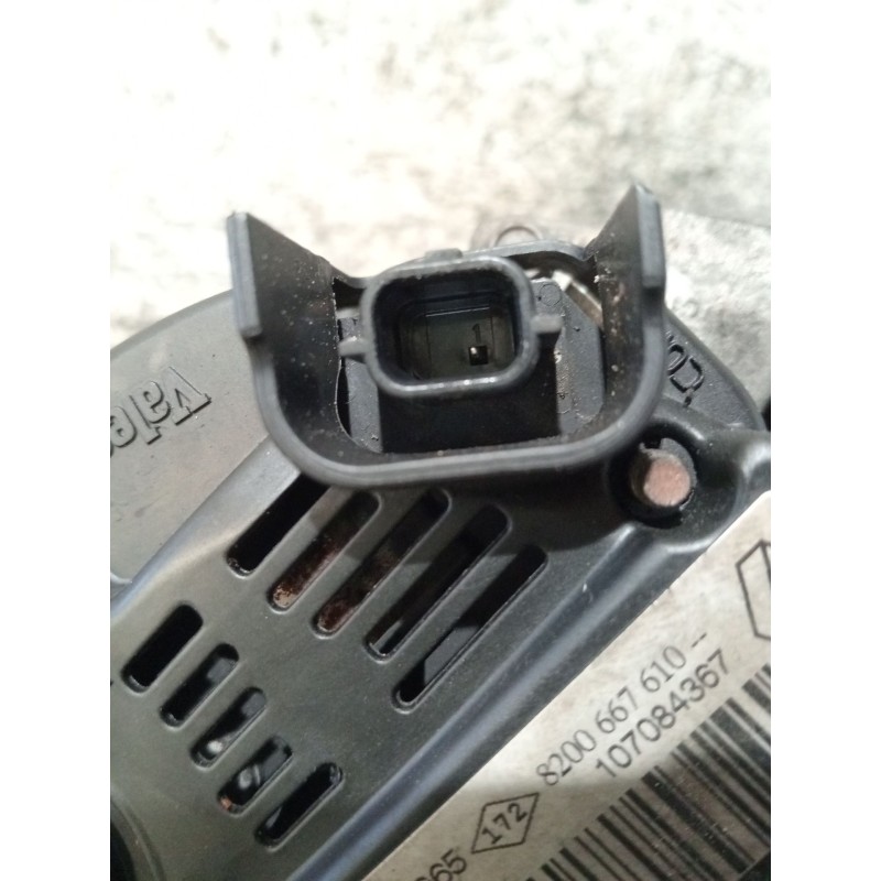 Recambio de alternador para renault grand scénic ii (jm0/1_) 1.9 dci (jm14) referencia OEM IAM 8200667610 2543563A 