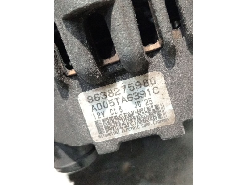 Recambio de alternador para citroën xsara break (n2) 1.6 16v referencia OEM IAM 9638275980 A005TA6391C 