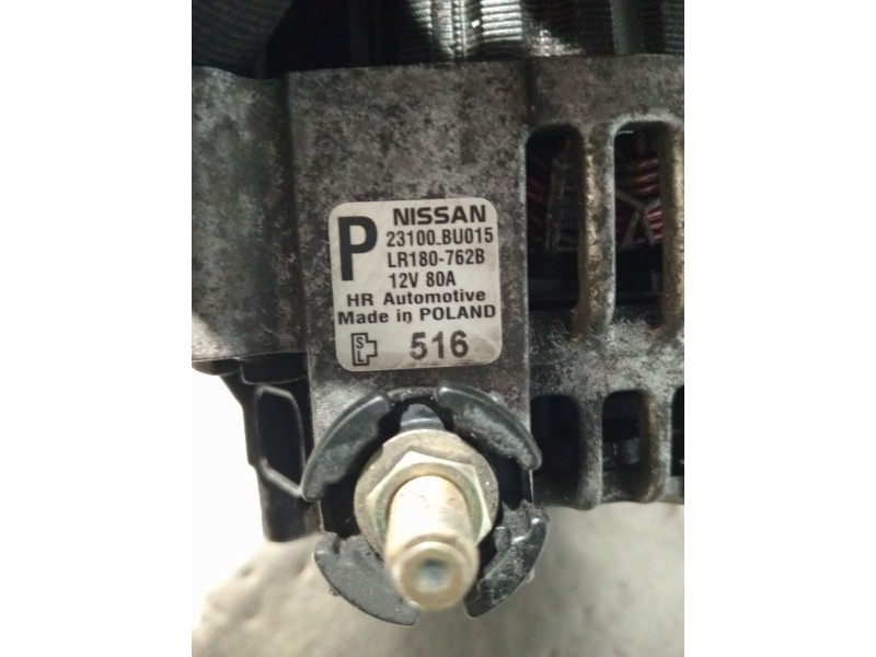 Recambio de alternador para nissan primera hatchback (p12) 1.6 referencia OEM IAM 23100BU015 LR180762B 