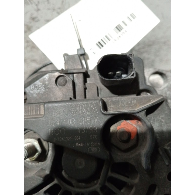 Recambio de alternador para volkswagen lt 28-46 ii caja/chasis (2dc, 2df, 2dg, 2dl, 2dm) 2.5 tdi referencia OEM IAM 074903025K 0