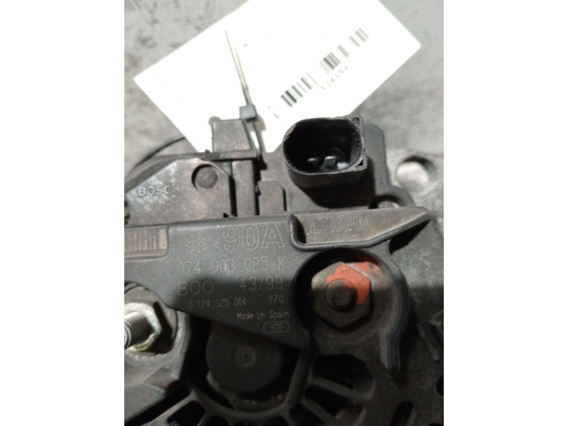Recambio de alternador para volkswagen lt 28-46 ii caja/chasis (2dc, 2df, 2dg, 2dl, 2dm) 2.5 tdi referencia OEM IAM 074903025K 0