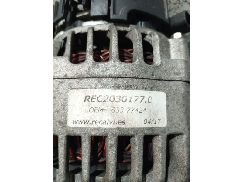 Recambio de alternador para opel corsa d furgoneta/hatchback (s07) 1.3 cdti (l08) referencia OEM IAM REC20301770 63377424 