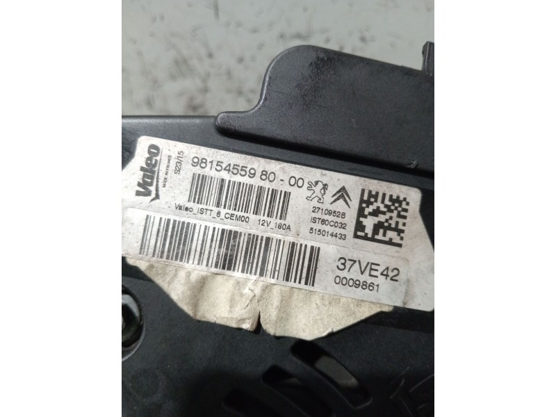 Recambio de alternador para citroën c4 picasso referencia OEM IAM 9815455980 2710952B 9815455980-00