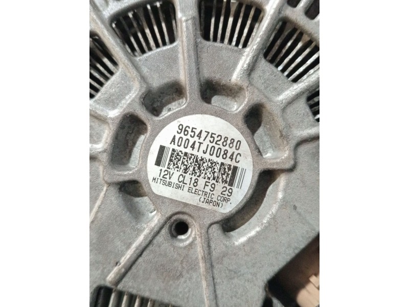 Recambio de alternador para citroën c4 grand picasso i (ua_) 2.0 hdi 138 referencia OEM IAM 9654752880 A004TJ0084C 