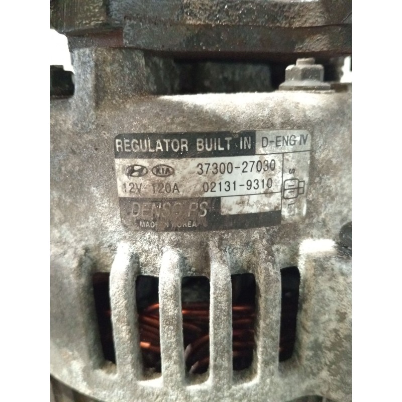 Recambio de alternador para hyundai santa fé ii (cm) 2.2 crdi gls 4x4 referencia OEM IAM 3730027030 021319310 