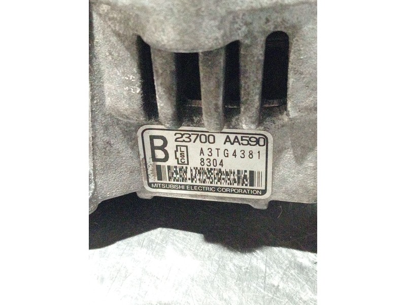 Recambio de alternador para subaru legacy iv (bl) 2.0 d awd (bld) referencia OEM IAM 23700AA590 A3TG4381 