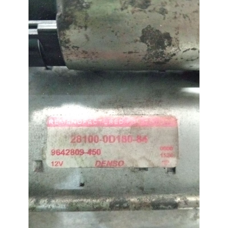 Recambio de motor arranque para toyota corolla verso (zer_, zze12_, r1_) 1.8 (znr11_) referencia OEM IAM 281000D18084 9642809450