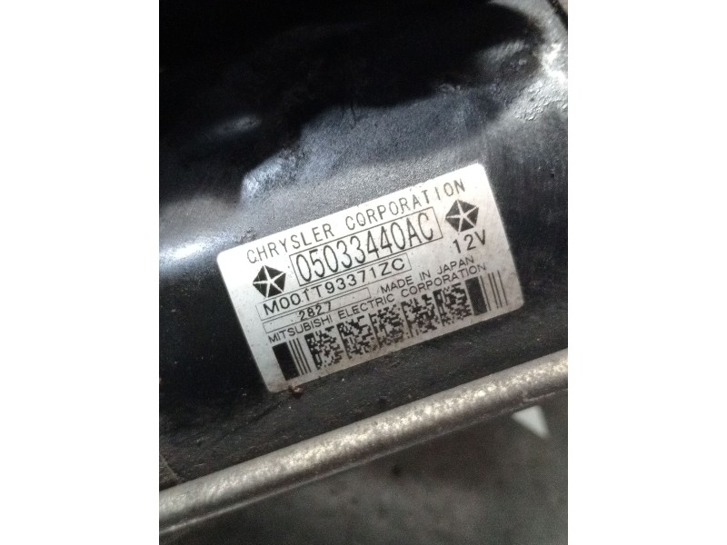 Recambio de motor arranque para jeep compass (mk49) 2.0 crd 4x4 referencia OEM IAM 05033440AC M001T93371ZC 