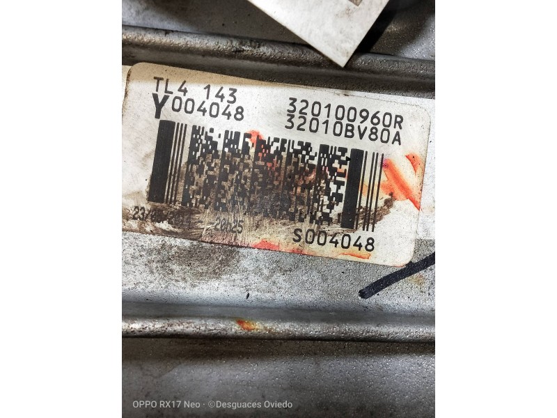 Recambio de caja cambios para nissan juke (f15) referencia OEM IAM TL4143 S004048 