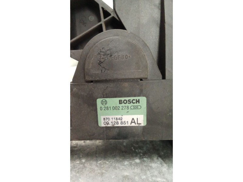 Recambio de potenciometro pedal para opel astra g berlina 2.0 16v di cat (x 20 dtl / ld3) referencia OEM IAM 0281002278 09128851