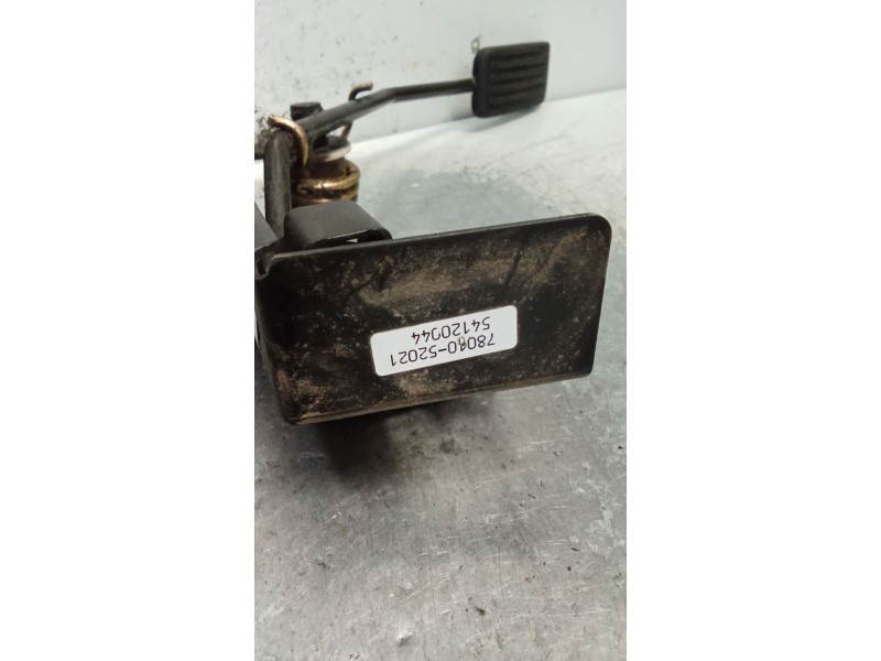 Recambio de potenciometro pedal para toyota yaris (ncp1/nlp1/scp1) 1.4 turbodiesel cat referencia OEM IAM 7804052021 5410044 