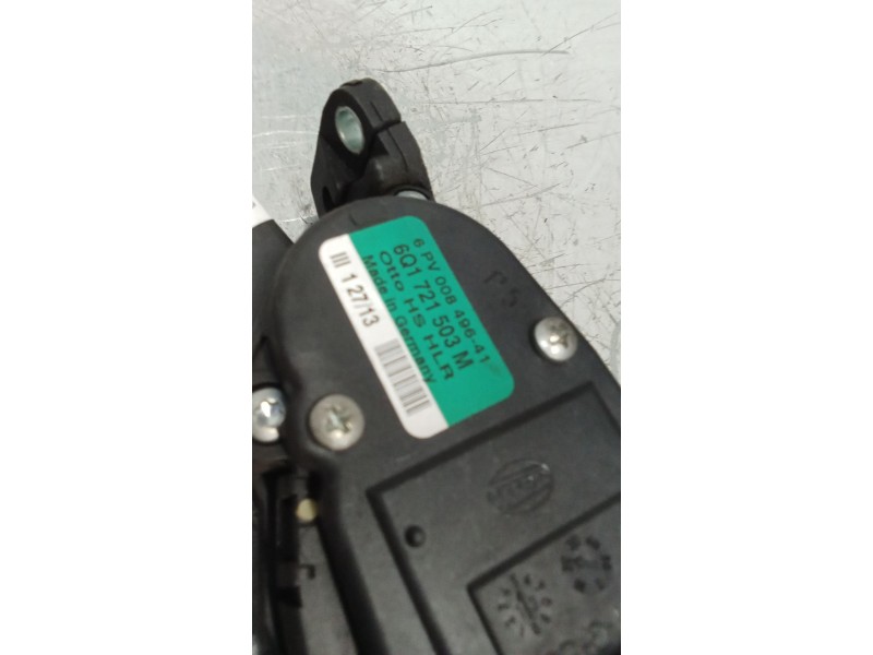Recambio de potenciometro pedal para seat ibiza (6j5) 1.6 tdi referencia OEM IAM 6PV00849641 6Q1721503M 