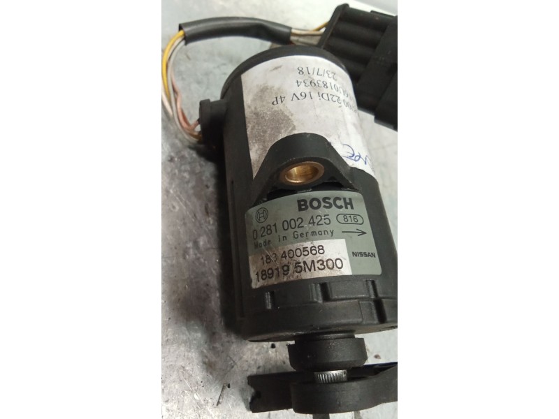 Recambio de potenciometro pedal para nissan almera (n16/e) 2.2 16v turbodiesel cat referencia OEM IAM 0281002425  