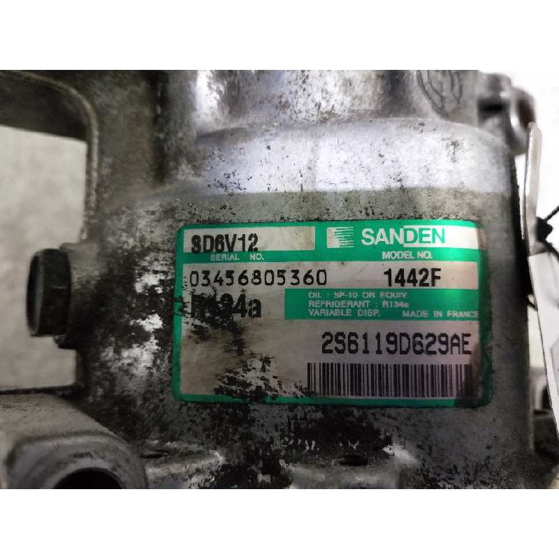 Recambio de compresor aire acondicionado para mazda 2 berlina (dy) 1.4 diesel cat referencia OEM IAM SD6V121442F 1442F 2S6119D62