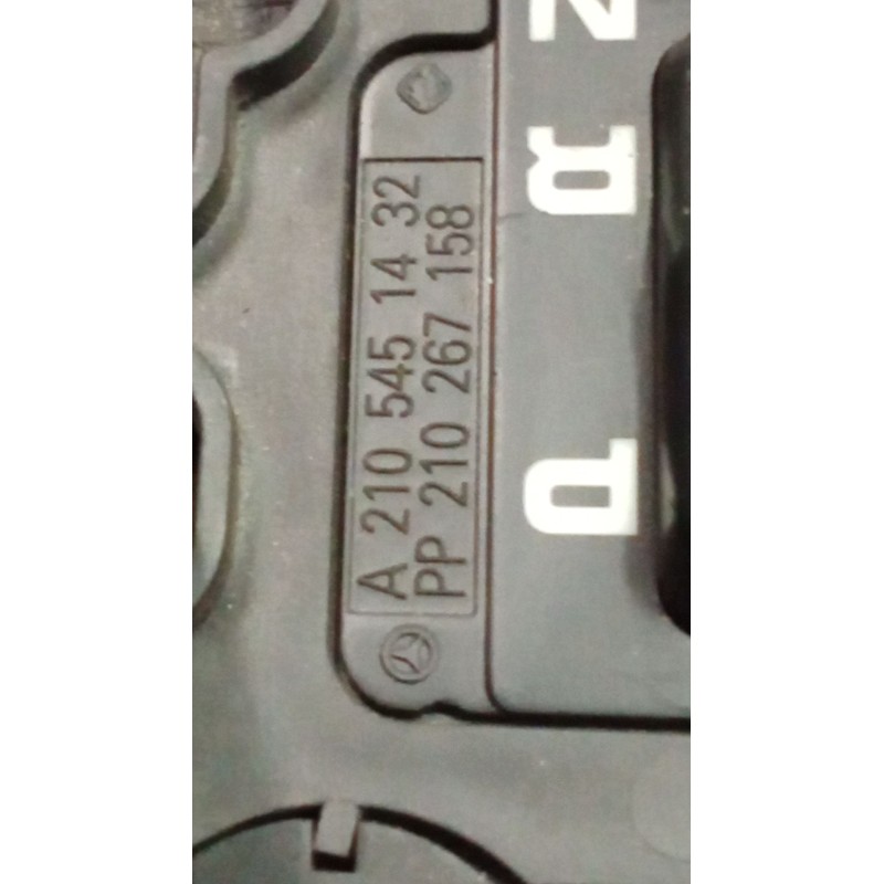 Recambio de palanca cambio para mercedes-benz clase e (w210) e 270 cdi (210.016) referencia OEM IAM A2105451432 210267158  Recambio de palanca cambio para mercedes-benz clase e (w210) e 270 cdi (210.016) referencia OEM IAM A2105451432 210267158