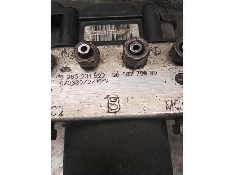 Recambio de abs para citroën xsara picasso referencia OEM IAM 0265231522 9660779880 0265800415 08578321 