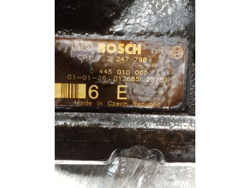 Recambio de bomba inyeccion para bmw 5 (e39) 525 d referencia OEM IAM 2247798 0445010009 BOSCH
