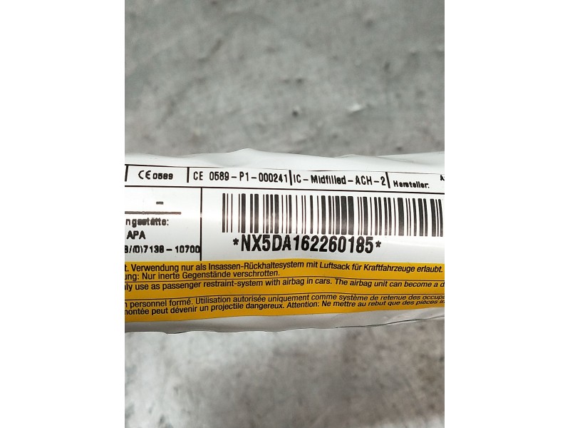 Recambio de airbag cortina delantero derecho para infiniti q30 2.2 d referencia OEM IAM 631299600 NX5DA162260185 0589P1000241