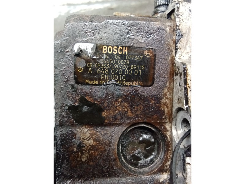 Recambio de bomba inyeccion para mercedes-benz clase c (w203) c 200 cdi (203.007) referencia OEM IAM 0445010078 A6480700001 BOSC