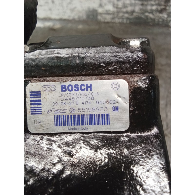 Recambio de bomba inyeccion para opel corsa d furgoneta/hatchback (s07) 1.3 cdti (l08) referencia OEM IAM 0445010138 55198933 BO