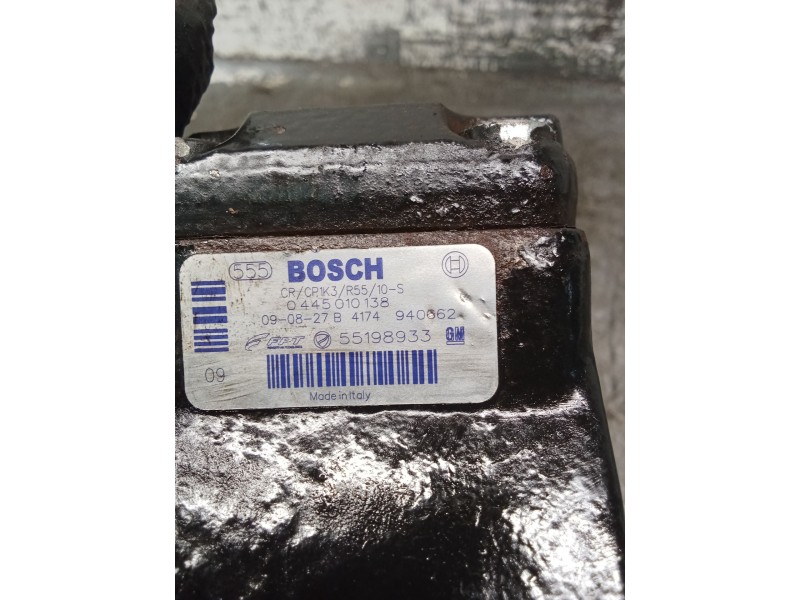Recambio de bomba inyeccion para opel corsa d furgoneta/hatchback (s07) 1.3 cdti (l08) referencia OEM IAM 0445010138 55198933 BO