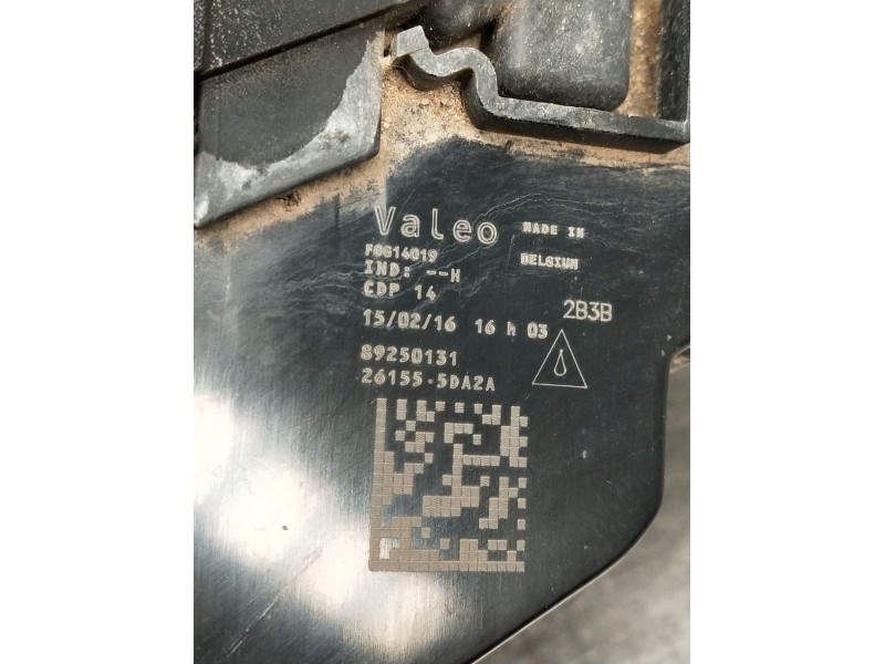 Recambio de faro antiniebla izquierdo para infiniti q30 2.2 d referencia OEM IAM 261555DA2A 89250131 