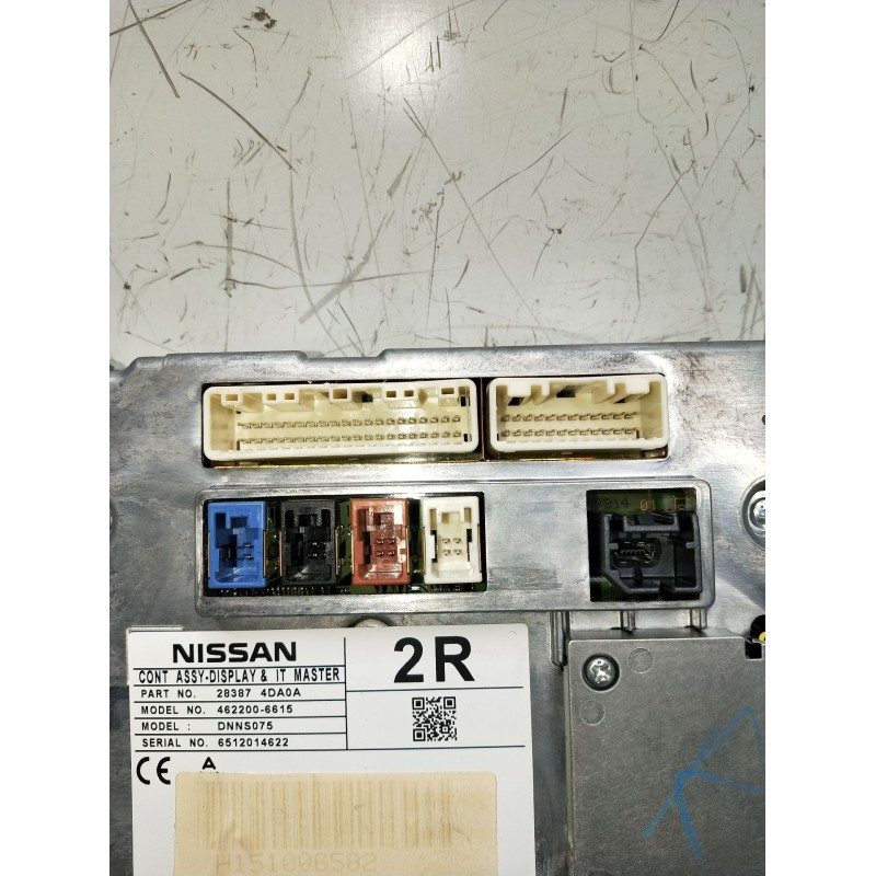 Recambio de pantalla multifuncion para infiniti q30 2.2 d referencia OEM IAM 65120146222 T14622006940 283874DA0A 4622006615