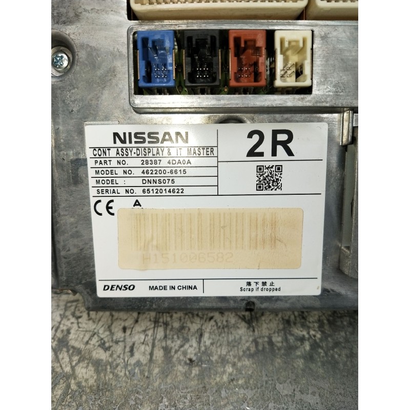 Recambio de pantalla multifuncion para infiniti q30 2.2 d referencia OEM IAM 65120146222 T14622006940 283874DA0A 4622006615