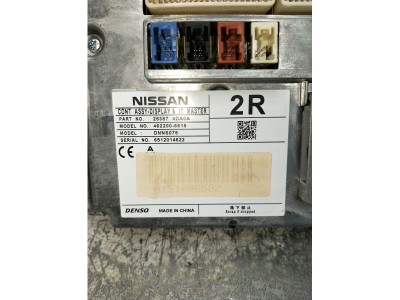 Recambio de pantalla multifuncion para infiniti q30 2.2 d referencia OEM IAM 65120146222 T14622006940 283874DA0A 4622006615