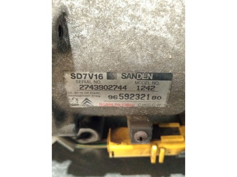 Recambio de compresor aire acondicionado para citroën xsara picasso referencia OEM IAM 9659232180  