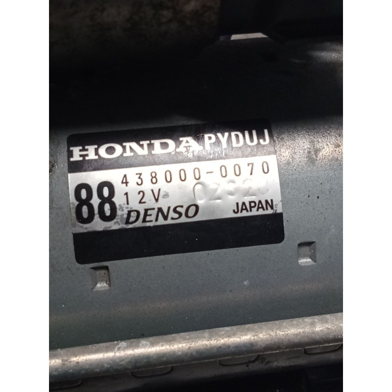 Recambio de motor arranque para honda civic ix (fk) 1.6 i-dtec (fk3) referencia OEM IAM 4380000070  DENSO