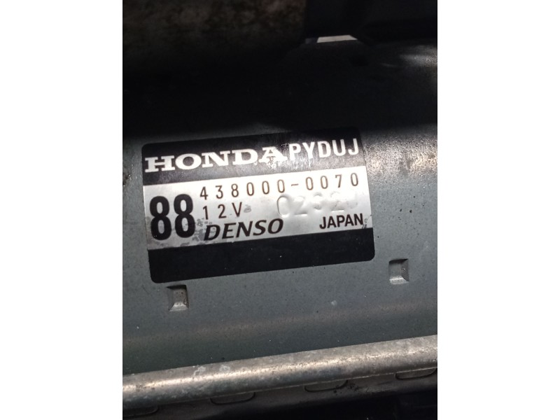 Recambio de motor arranque para honda civic ix (fk) 1.6 i-dtec (fk3) referencia OEM IAM 4380000070  DENSO