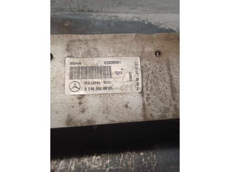 Recambio de intercooler para infiniti q30 2.2 d referencia OEM IAM A2465000900  