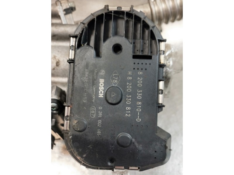 Recambio de caja mariposa para renault laguna ii grandtour (kg0) dynamique confort referencia OEM IAM 8200330810D H8200330812  Recambio de caja mariposa para renault laguna ii grandtour (kg0) dynamique confort referencia OEM IAM 8200330810D H8200330812