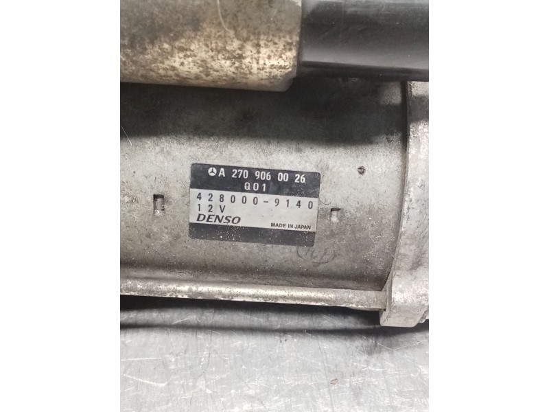 Recambio de motor arranque para infiniti q30 2.2 d referencia OEM IAM A2709060026 4280009140 DENSO