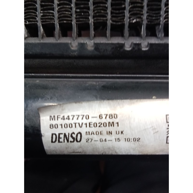 Recambio de condensador / radiador aire acondicionado para honda civic ix (fk) 1.6 i-dtec (fk3) referencia OEM IAM MF447770  