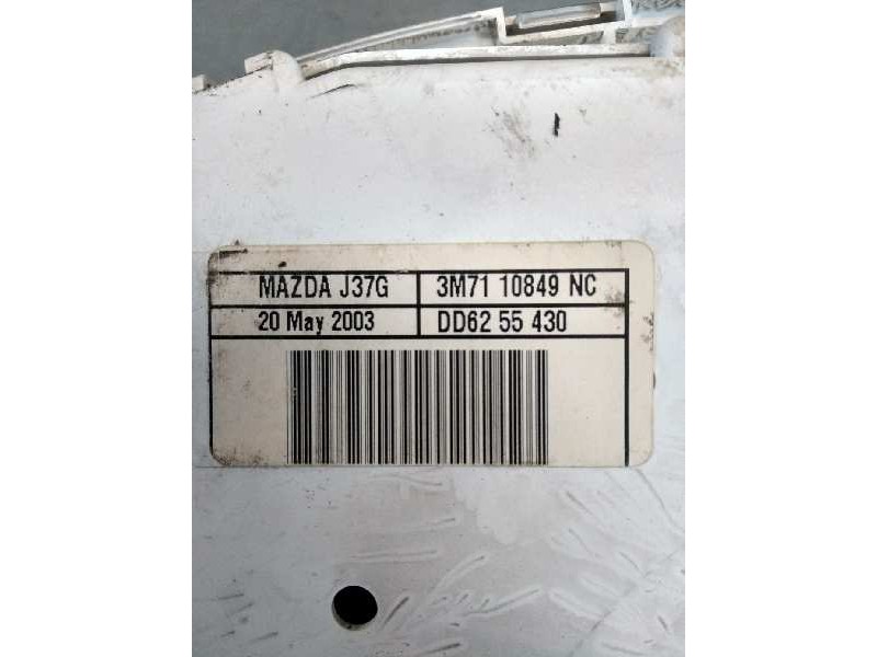 Recambio de cuadro instrumentos para mazda 2 berlina (dy) 1.4 diesel cat referencia OEM IAM 3M7110849NC DD6255430 J37G