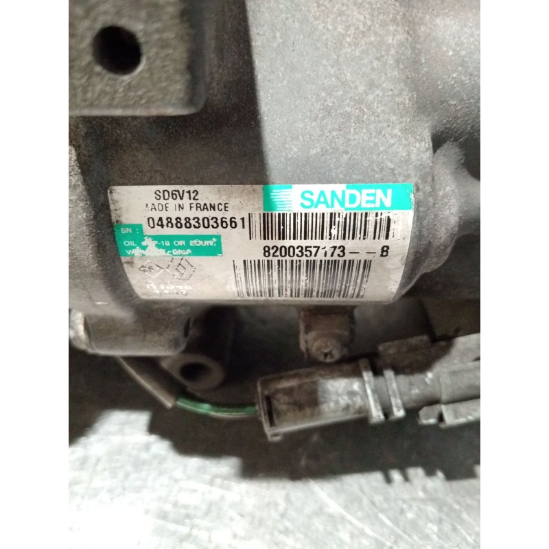 Recambio de compresor aire acondicionado para renault clio iii (br0/1, cr0/1) 1.2 16v (br02, br0j, br11, cr02, cr0j, cr11) refer