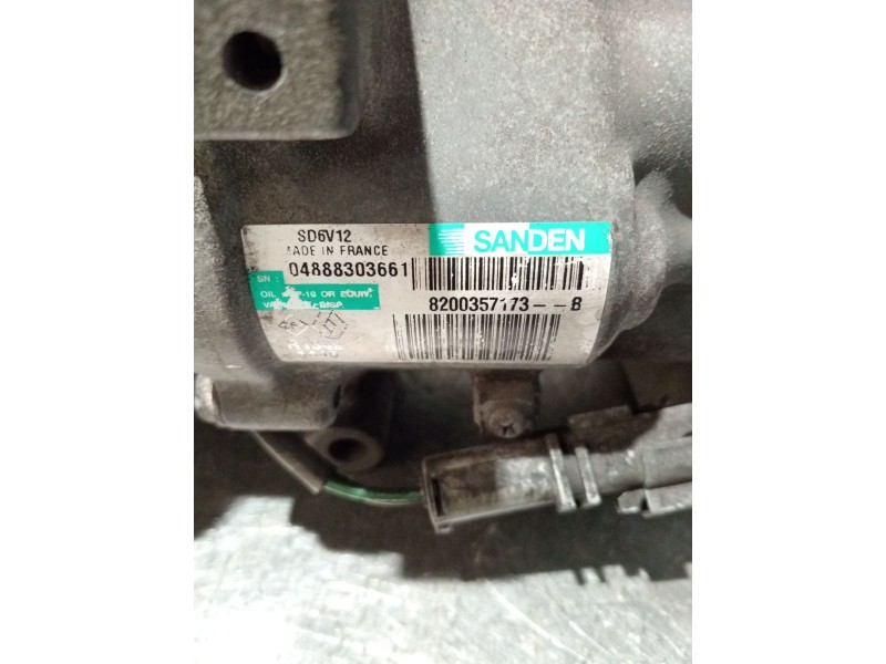 Recambio de compresor aire acondicionado para renault clio iii (br0/1, cr0/1) 1.2 16v (br02, br0j, br11, cr02, cr0j, cr11) refer
