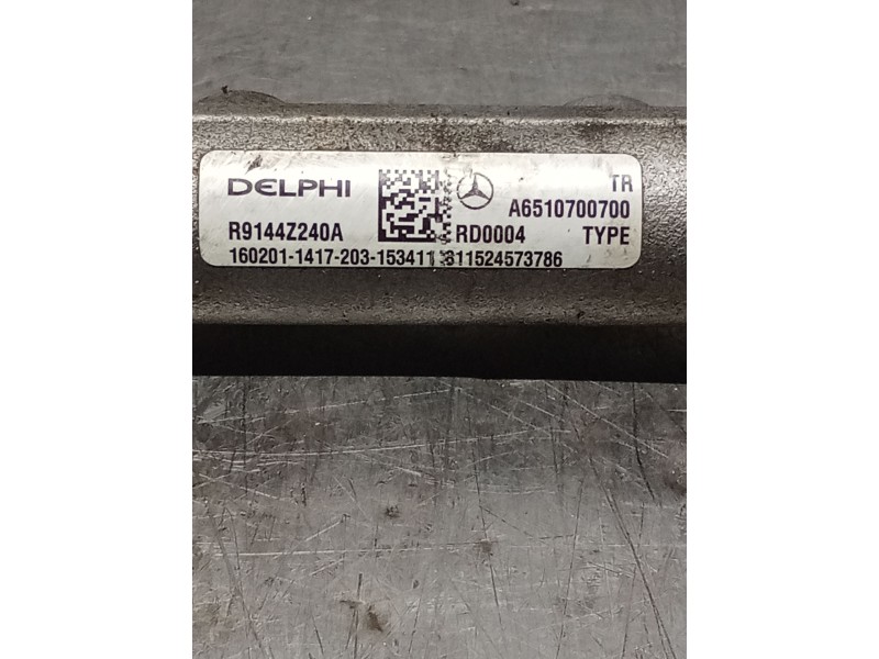 Recambio de rampa inyectora para infiniti q30 2.2 d referencia OEM IAM A6510700700 R9144Z240A DELPHI