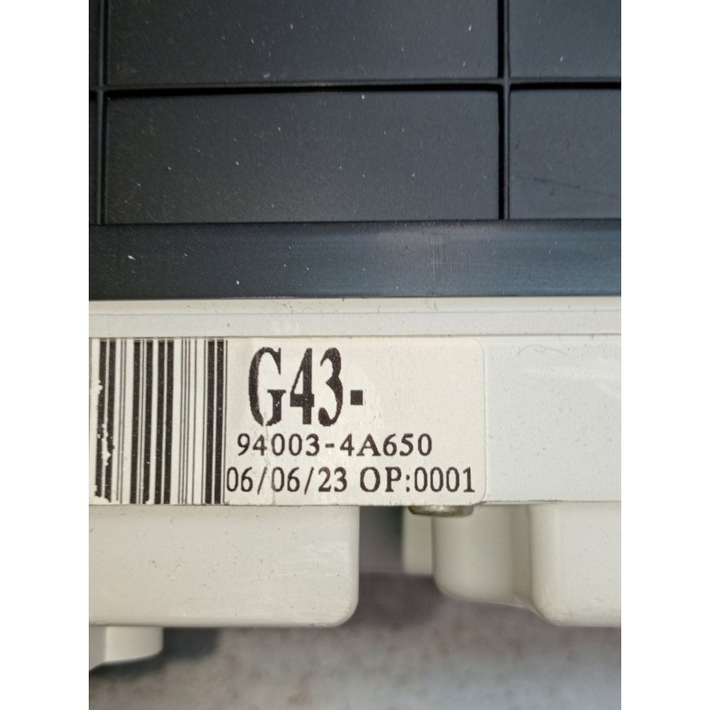 Recambio de cuadro instrumentos para hyundai h-1 furgoneta (a1) 2.5 crdi referencia OEM IAM 940034A650  