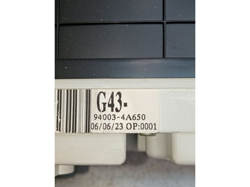 Recambio de cuadro instrumentos para hyundai h-1 furgoneta (a1) 2.5 crdi referencia OEM IAM 940034A650  