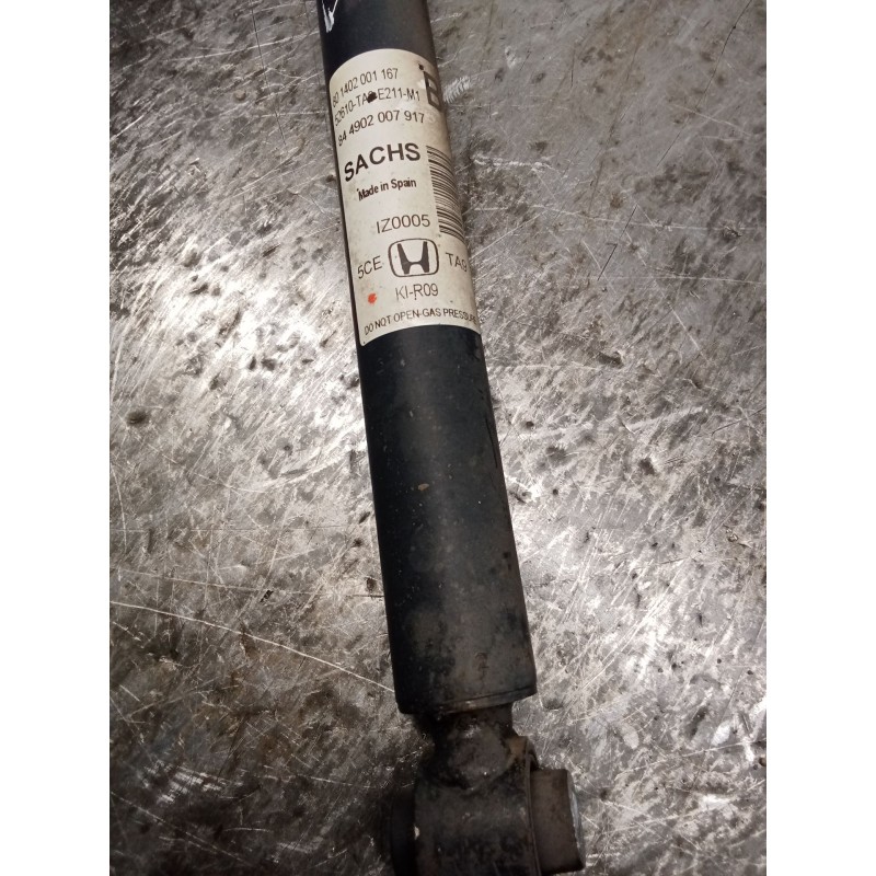 Recambio de amortiguador trasero izquierdo para honda civic ix (fk) 1.6 i-dtec (fk3) referencia OEM IAM 801402001167  
