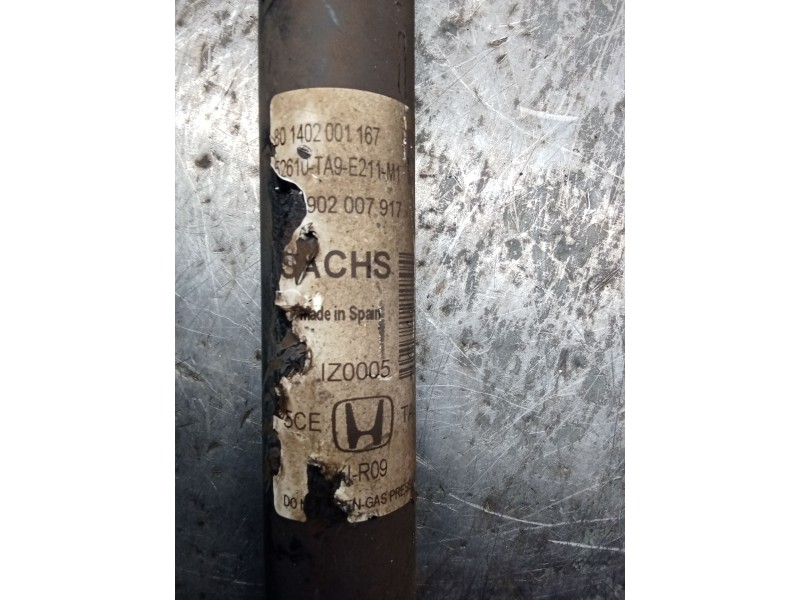 Recambio de amortiguador trasero derecho para honda civic ix (fk) 1.6 i-dtec (fk3) referencia OEM IAM 801402001167  