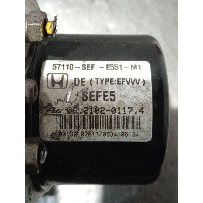 Recambio de abs para honda accord vii (cl, cn) 2.2 i-ctdi (cn1) referencia OEM IAM 57110SEFE551M1 06210201174 06210902073