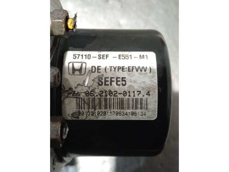 Recambio de abs para honda accord vii (cl, cn) 2.2 i-ctdi (cn1) referencia OEM IAM 57110SEFE551M1 06210201174 06210902073