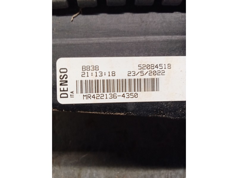 Recambio de radiador agua para jeep renegade referencia OEM IAM MR4221364350  DENSO