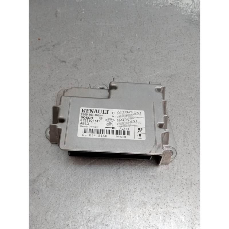 Recambio de centralita airbag para renault clio iii (br0/1, cr0/1) 1.2 16v (br02, br0j, br11, cr02, cr0j, cr11) referencia OEM I