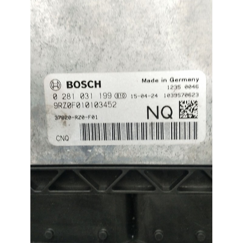 Recambio de centralita motor uce para honda civic ix (fk) 1.6 i-dtec (fk3) referencia OEM IAM 0281031199 97820RZ0F01 12350046