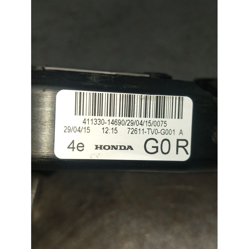 Recambio de motor cierre centralizado trasero derecho para honda civic ix (fk) 1.6 i-dtec (fk3) referencia OEM IAM 72611TV0 5P 